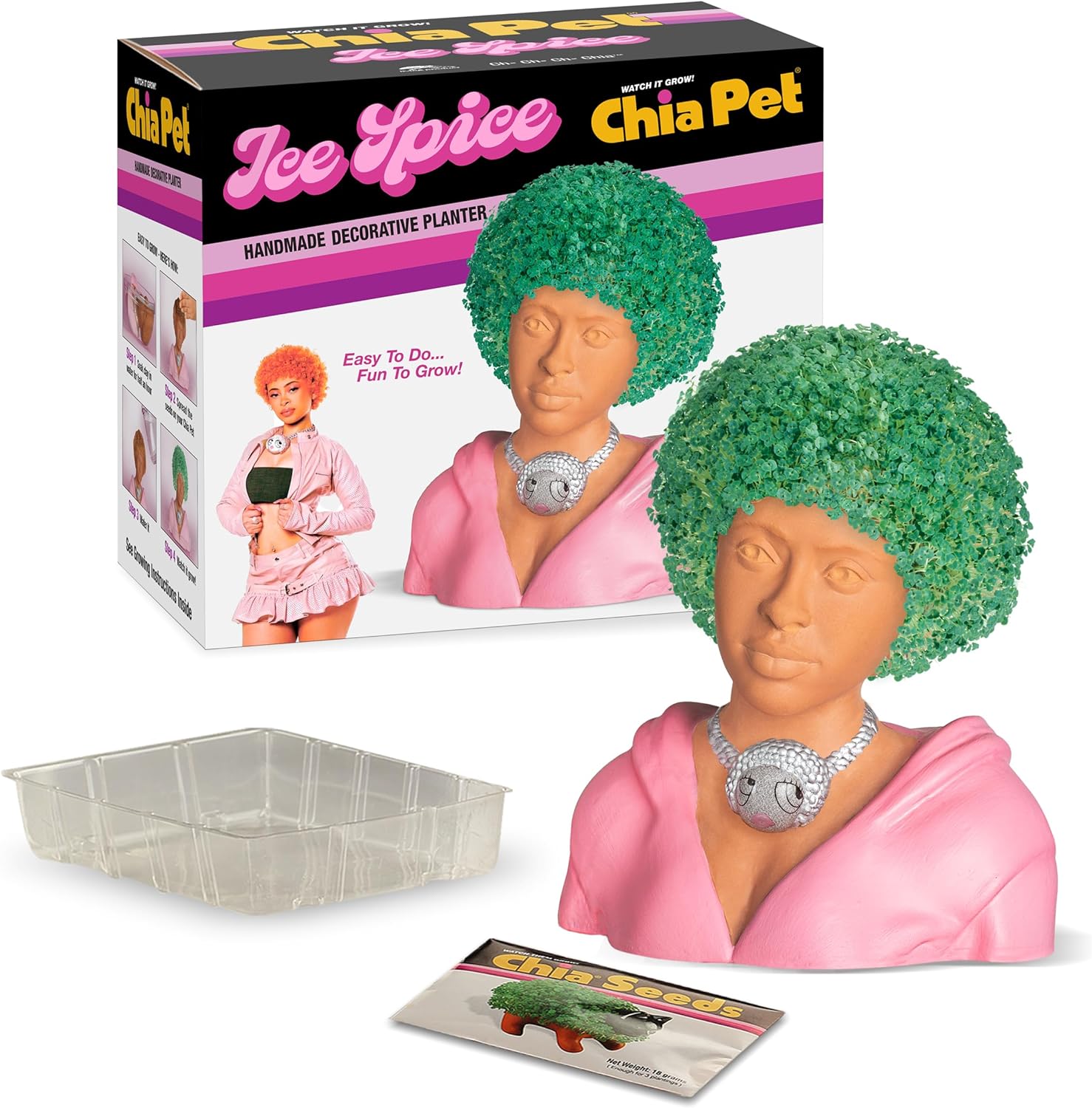 THE ICE SPICE CHIA PET